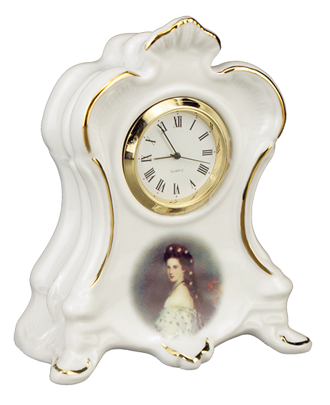 Reutter porcelana porzellanstanduhr porcelain Clock muñecas Tube 1:12 tipo 1.968/0 